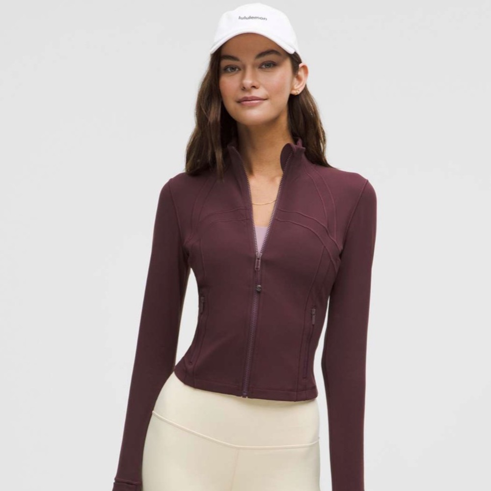 Lululemon Define cropped jacket nulu